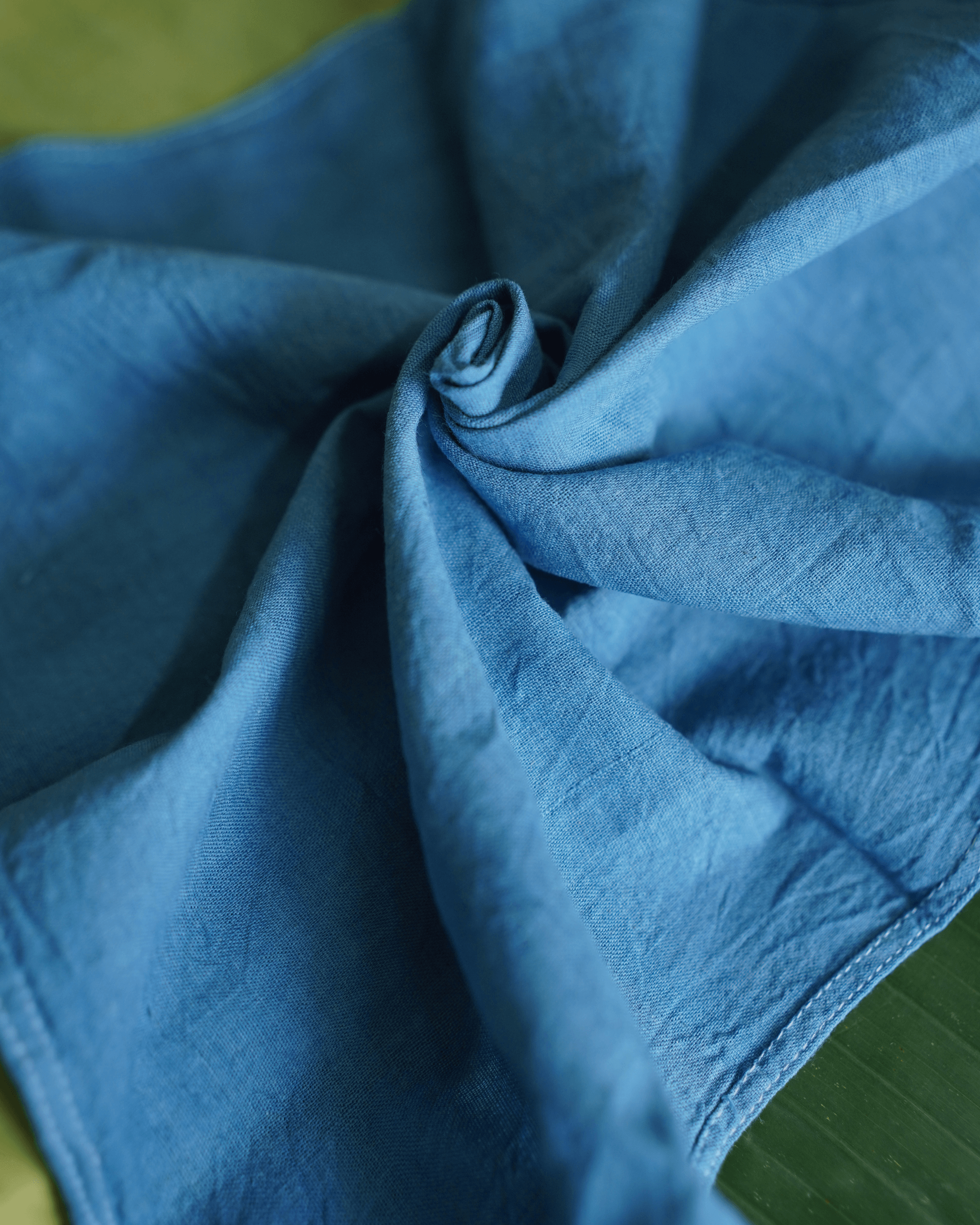 Handkerchief 33 counts Indigenous Cotton Natural dye Indigo