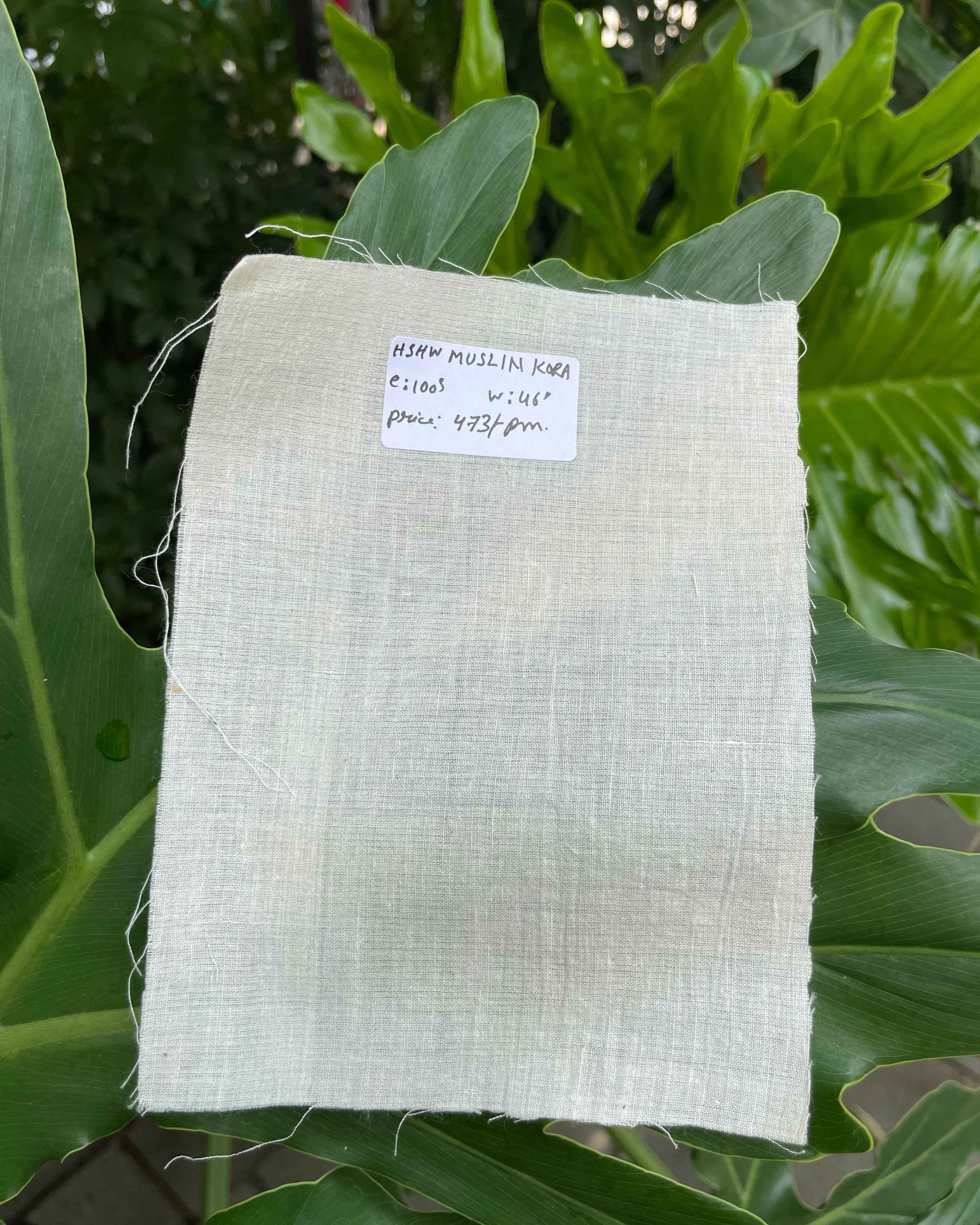 100 Counts Muslin Fabric