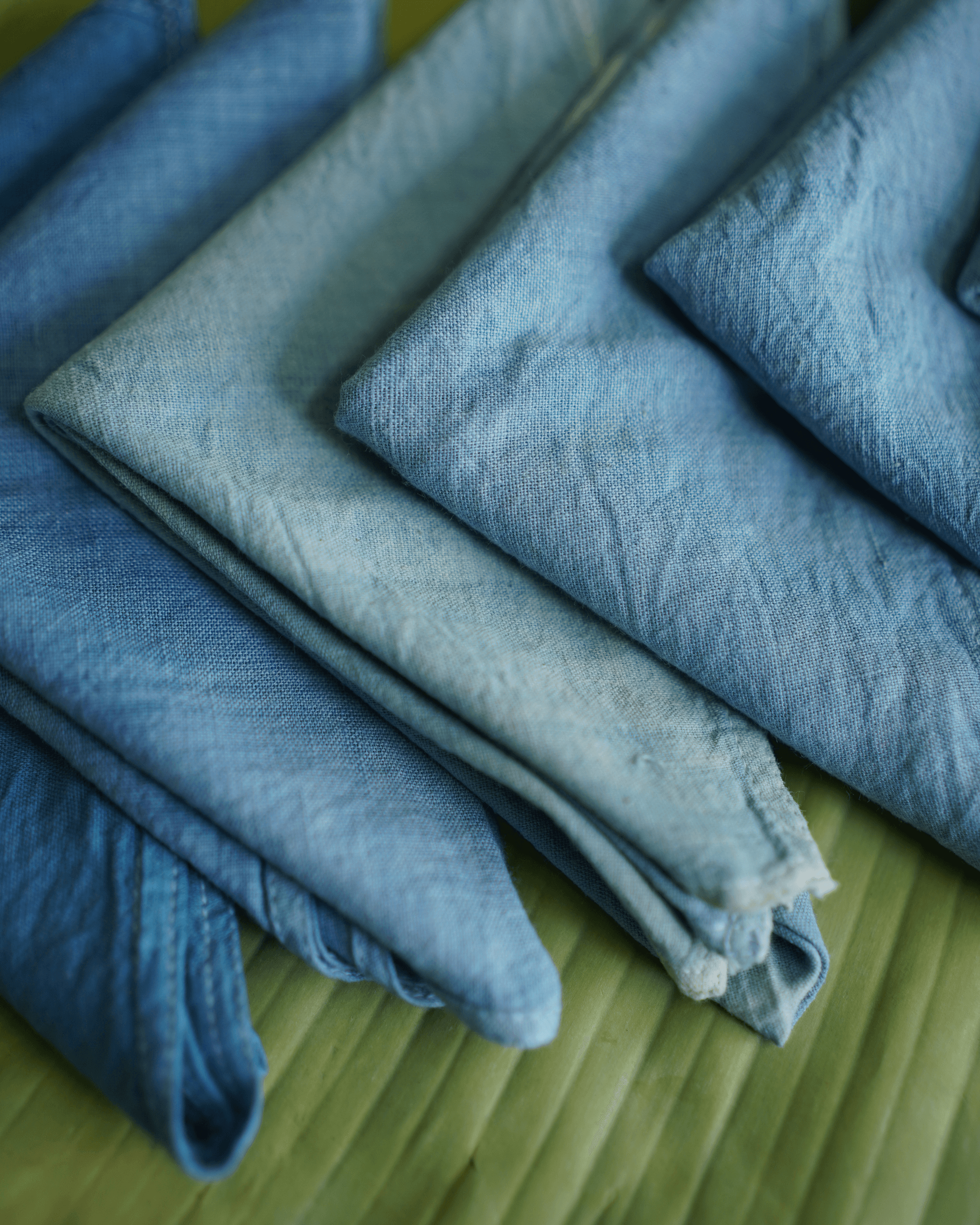 Handkerchief 33 counts Indigenous Cotton Natural dye Indigo