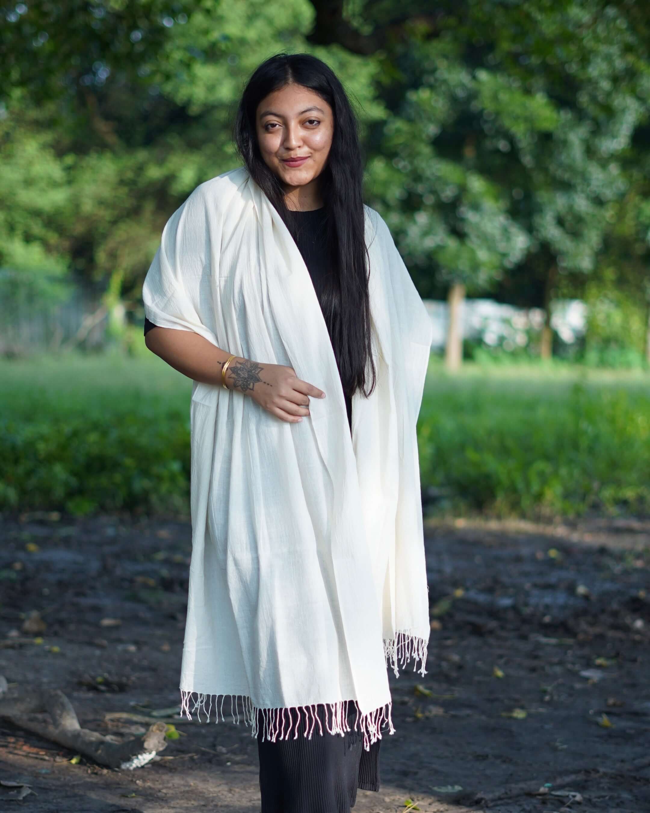 100 counts Muslin Dopatta