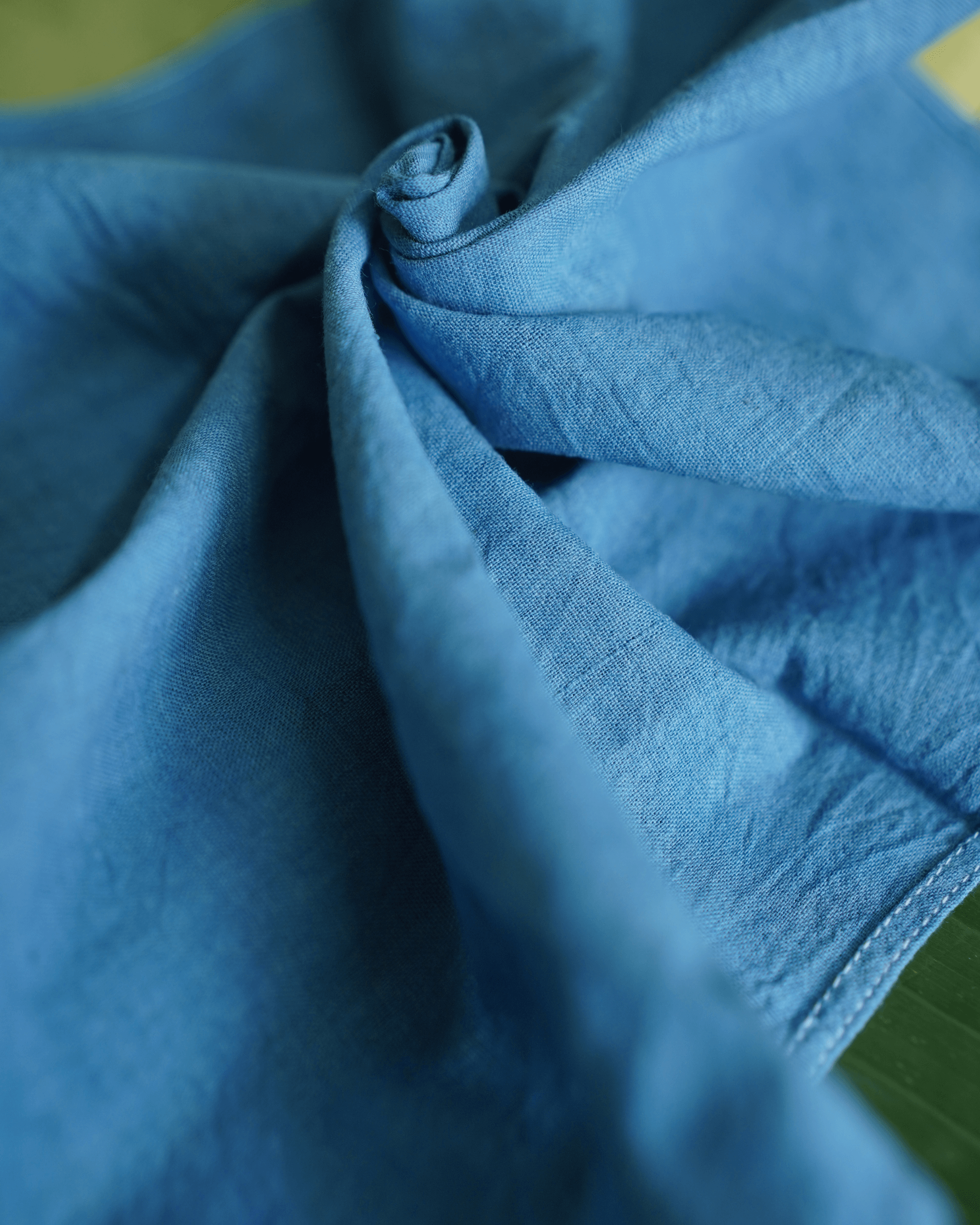 Handkerchief 33 counts Indigenous Cotton Natural dye Indigo